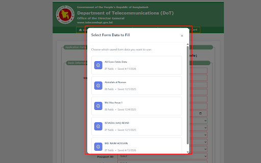 Teletalk Alljobs Auto Application screenshot