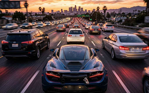 Traffic Drive: City Racing screenshot
