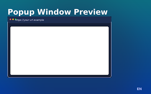 Mini Popup Browser screenshot