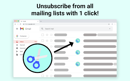Gmail Unsubscribe Tool by Trimbox screenshot