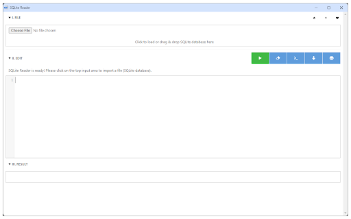 SQLite Reader screenshot
