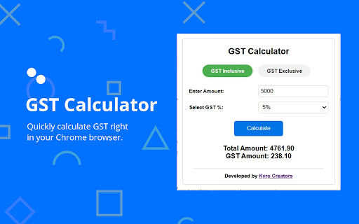 GST Calculator screenshot