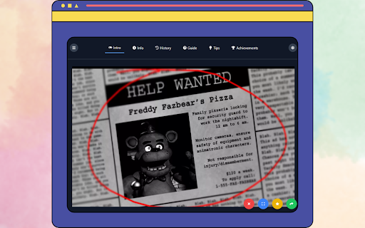 Five Nights at Freddy's Game screenshot