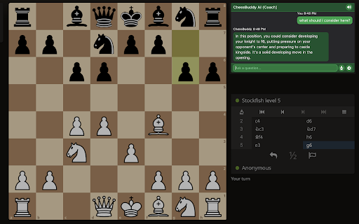 ChessBuddy AI screenshot