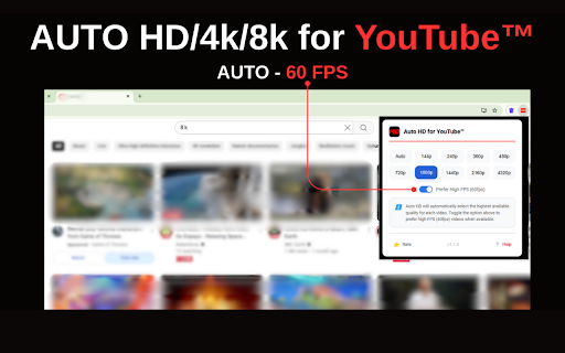 Auto HD for YouTube screenshot