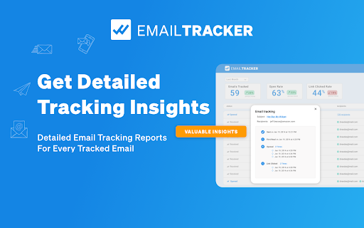 Email Tracker screenshot