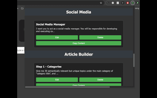PromptSaver | AI Prompt Saver screenshot