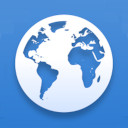 Web browser with anonymous access icon