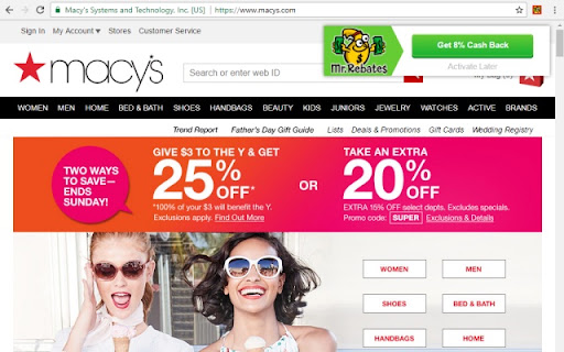 Mr. Rebates’ Quick Cash Button screenshot