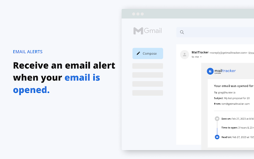 MailTracker: Email tracker for Gmail screenshot