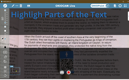 OKIOCAM Live screenshot