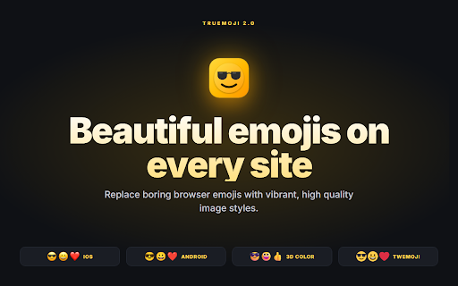 TrueMoji screenshot