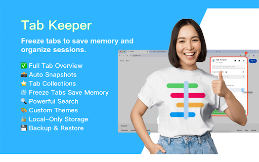 Tab Keeper screenshot