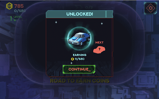 Merge Cyber Racers Game screenshot