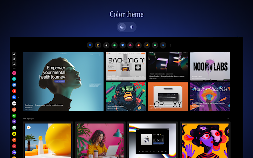 Muzli - Design inspiration hub screenshot