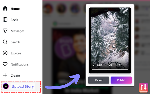 Upload Instagram Stories & Download Reels, Posts ,Stories - StoryFlow screenshot