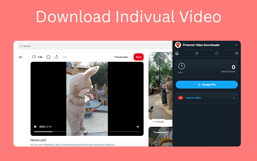 Pinterest Video Downloader - Pinterest Image & Video Downloader screenshot