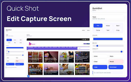 QuickShot – Screen Capture Tool screenshot