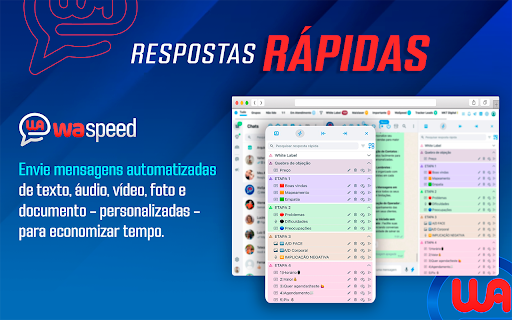 WaSpeed: Superpoderes para o seu WhatsApp, CRM e muito mais. screenshot