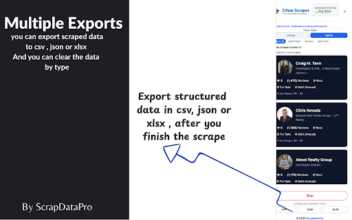 X Scraper : Export X Posts, Accounts , Replies and more screenshot