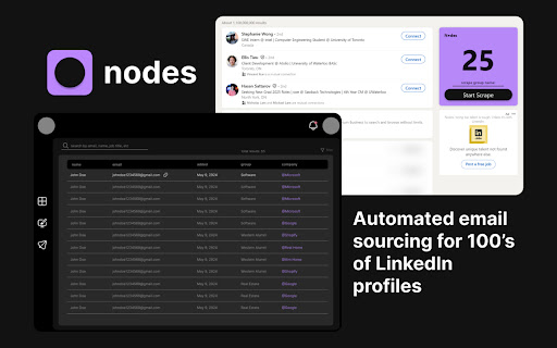 Nodes screenshot