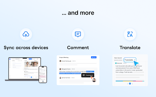 Notta: AI Meeting Notetaker & Audio Transcription screenshot