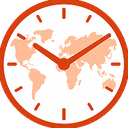 TimeBridge — World Clock & Time Zone Converter icon