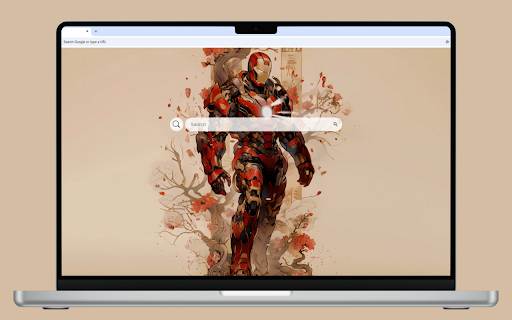 Iron Man: Tech and Heroism in a Live Theme screenshot