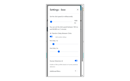Auto Swiper AI for Boo, Tinder, Bumble & Badoo screenshot