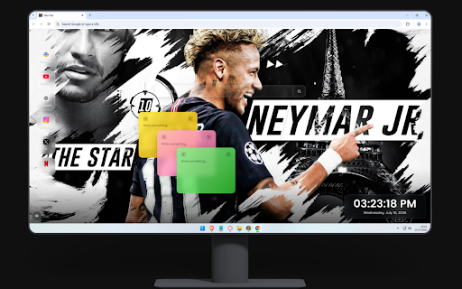 Neymar Wallpaper – Football Star Backgrounds screenshot