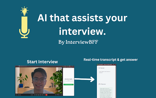 InterviewBFF - Interview Copilot with AI screenshot