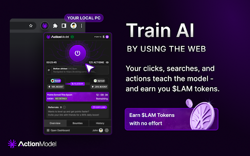 Action Model screenshot
