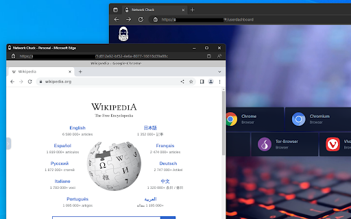 NetworkChuck - Cloud Browser screenshot