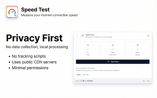 Internet Speed Test screenshot