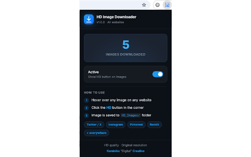 HD Image Downloader screenshot