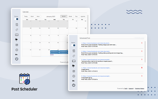 Post Scheduler screenshot