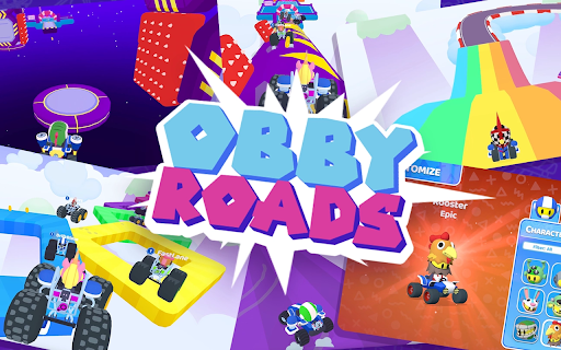 Obby Roads Game Online screenshot
