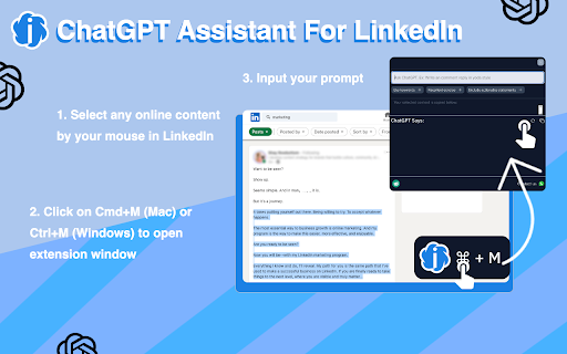 Comment Assistant In LinkedIn™ screenshot