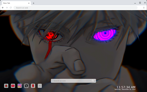 JJK Gojo Satoru Borrowed Eyes Live Wallpaper screenshot