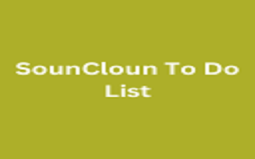 SounCloun To Do List screenshot