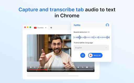 Notta: AI Meeting Notetaker & Audio Transcription screenshot