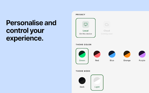 Minimalist Tabs Manager - 1Paper Ai screenshot
