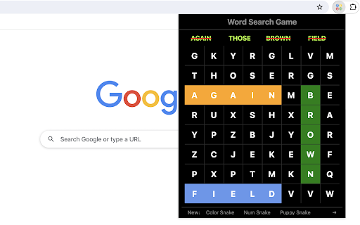 Word Search Game screenshot