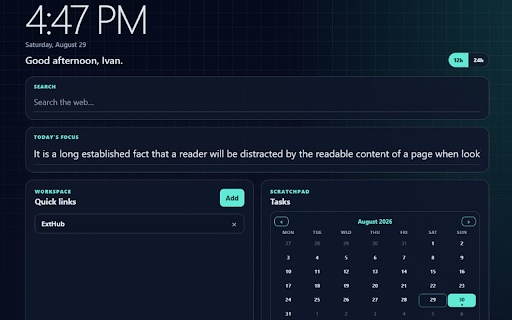 Dawn Board screenshot