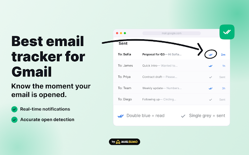 MailTracker • Email Tracker for Gmail screenshot