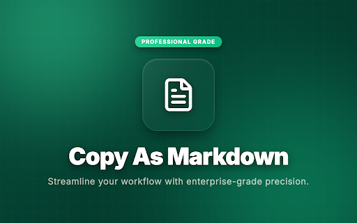 Copy to Markdown - Link Converter screenshot