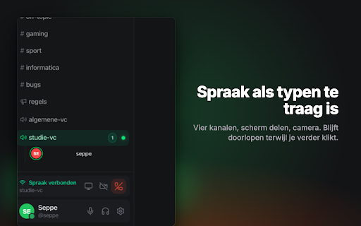 Smartschool Chat - Berichten, Media & Voice screenshot