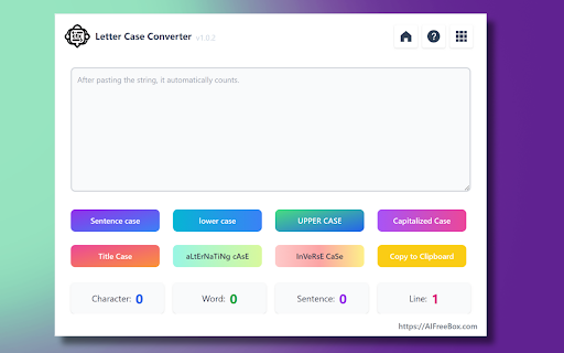 AIFreeBox TextHelper: Letter Case Converter screenshot