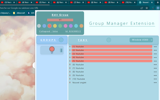 Group Manager screenshot