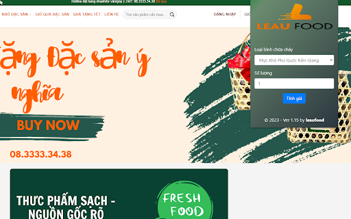 Leau Food screenshot